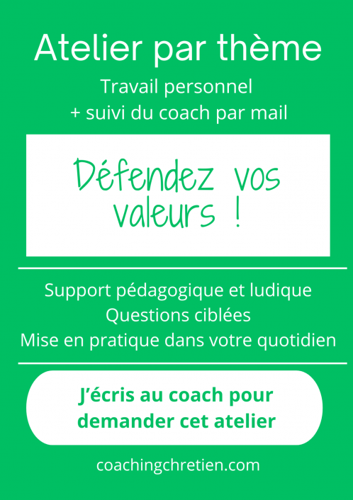 Valeurs atelier mail